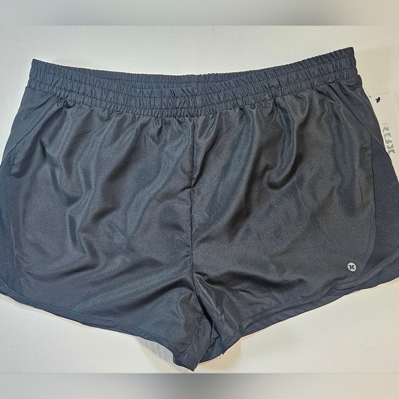RBX Womens Shorts XL Black Activewear Sport Training Performance Wear Beachy New - Picture 7 of 7